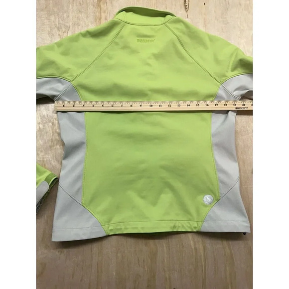 MARMOT Windstopper Green Soft Shell Jacket Women’s Medium M Active Exercise - Picture 7 of 8